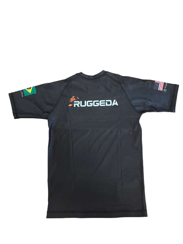 Ruggeda Rash Guard: BJJ Armbar Assassin Edition!