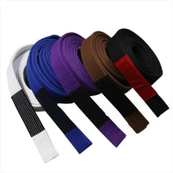 SHOW YOUR LEVEL WITH THE DURABLE BRAZILIAN JIU-JITSU BELT