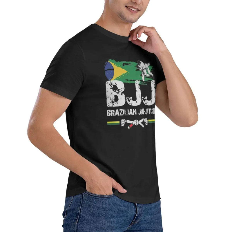 Unleash Your Passion with the Printed Brazilian Jiu-Jitsu BJJ T-Shirt!