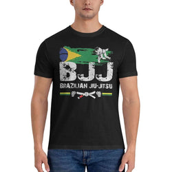 Unleash Your Passion with the Printed Brazilian Jiu-Jitsu BJJ T-Shirt!