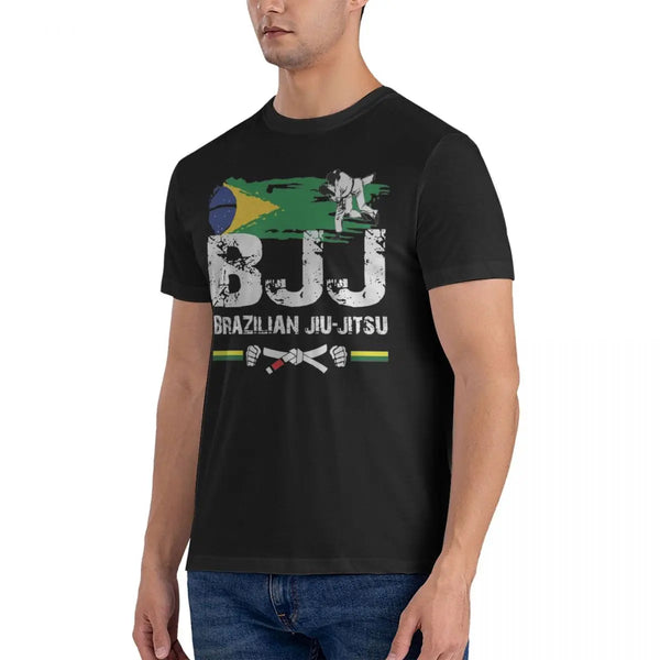 Unleash Your Passion with the Printed Brazilian Jiu-Jitsu BJJ T-Shirt!