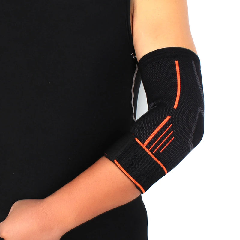 Relieve Pain and Support Your Elbow with BYEPAIN's Compression Sleeve! 💪