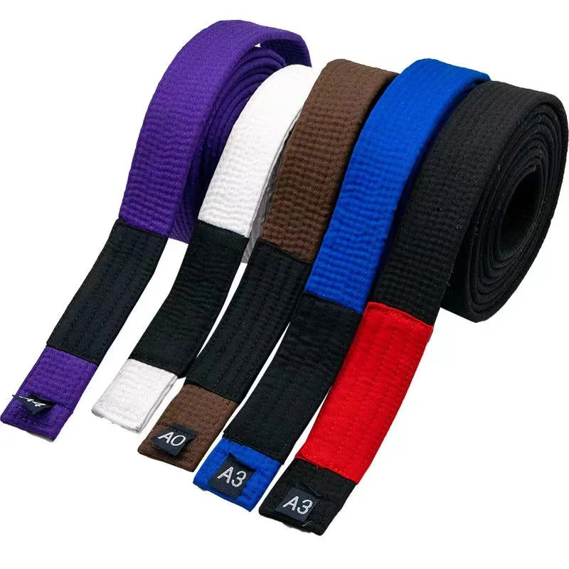 SHOW YOUR LEVEL WITH THE DURABLE BRAZILIAN JIU-JITSU BELT