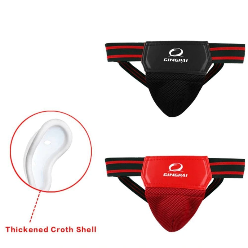 Martial Arts Boxing Crotch / Groin Protector Set