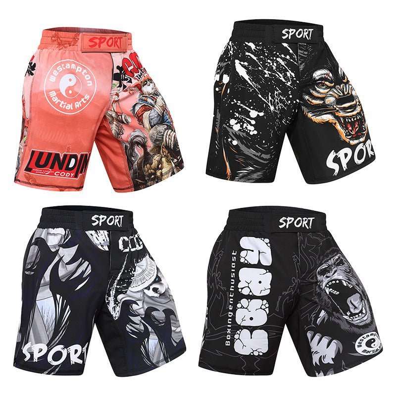 Jiu-jitsu BJJ No Gi Shorts - Rashguard & Shorts Set