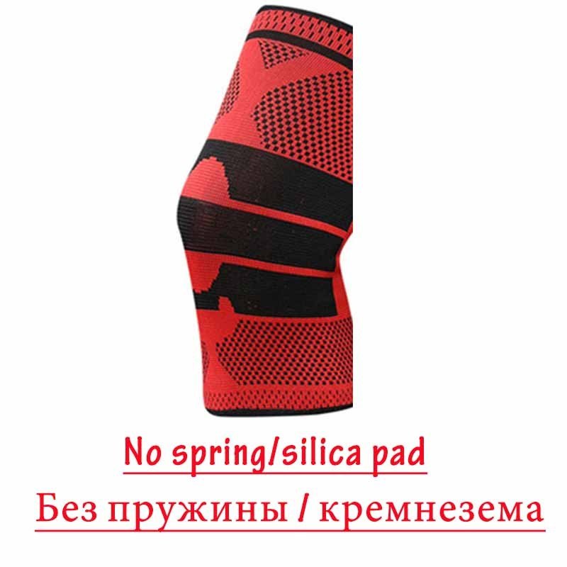 Knitted Spring-Supported Sport Knee Pads