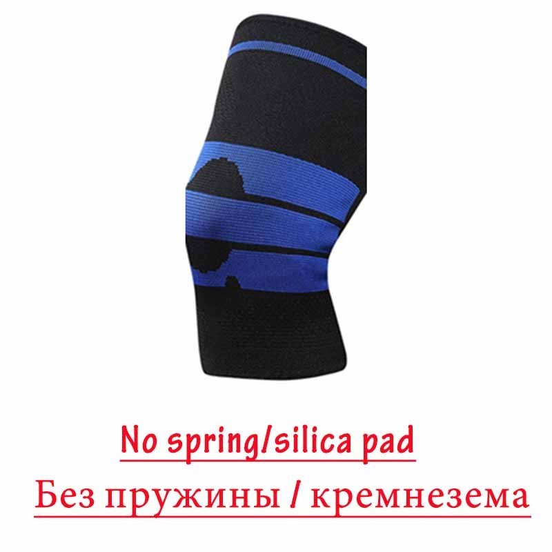 Knitted Spring-Supported Sport Knee Pads